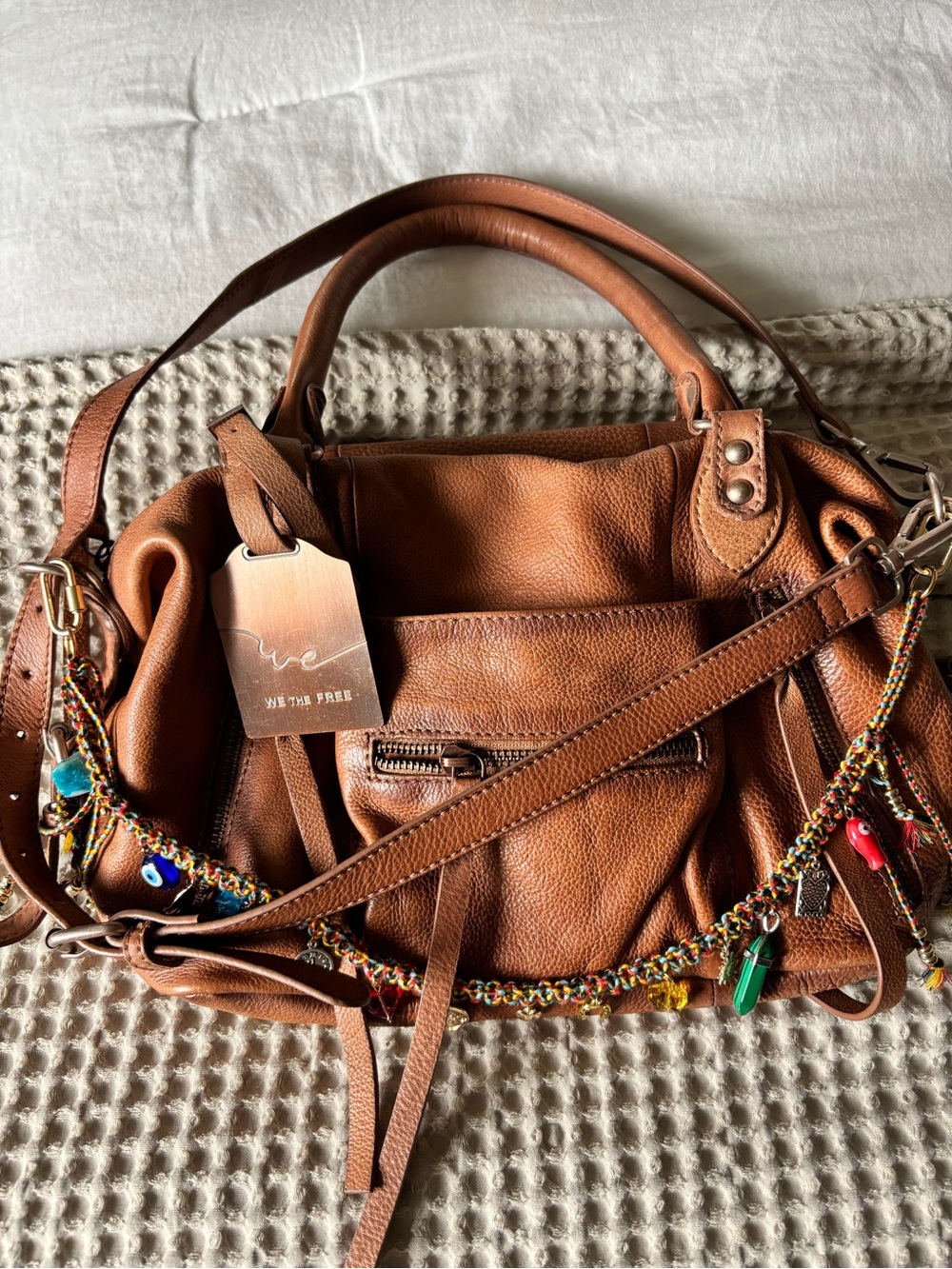 Free People Baby Emerson Tote - Saddle